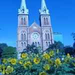 Eglise de Notre Dame dans le centre de HCM