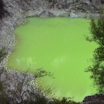 Bain du Diable : Plus l'eau est verte plus il y a de l'arsenic