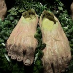 Pieds de hobbit en silicone