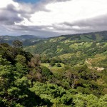 Superbe vue sur la vallée depuis le parcours