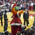 Burnie la mascotte du Heat